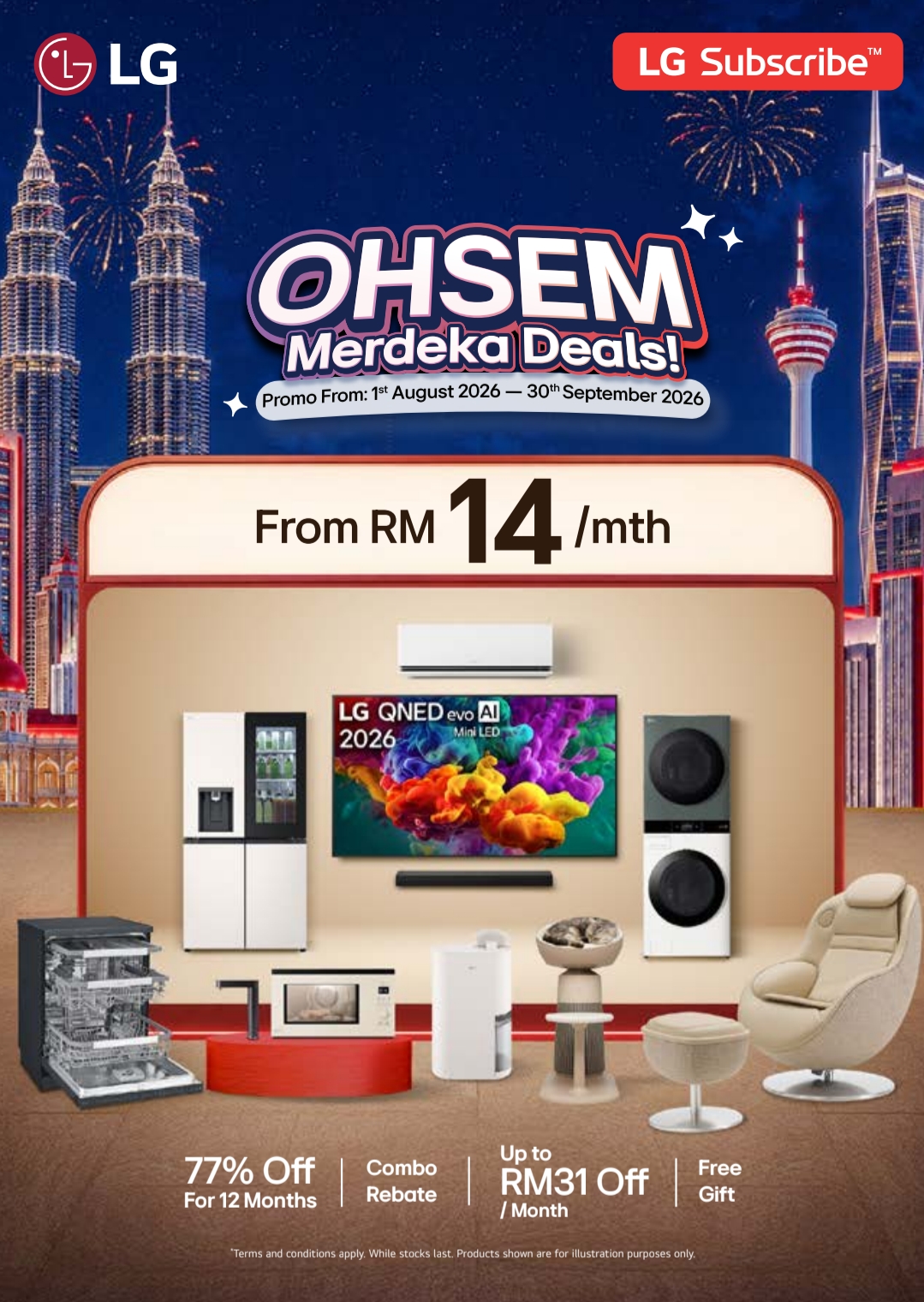 LG Merdeka Promo