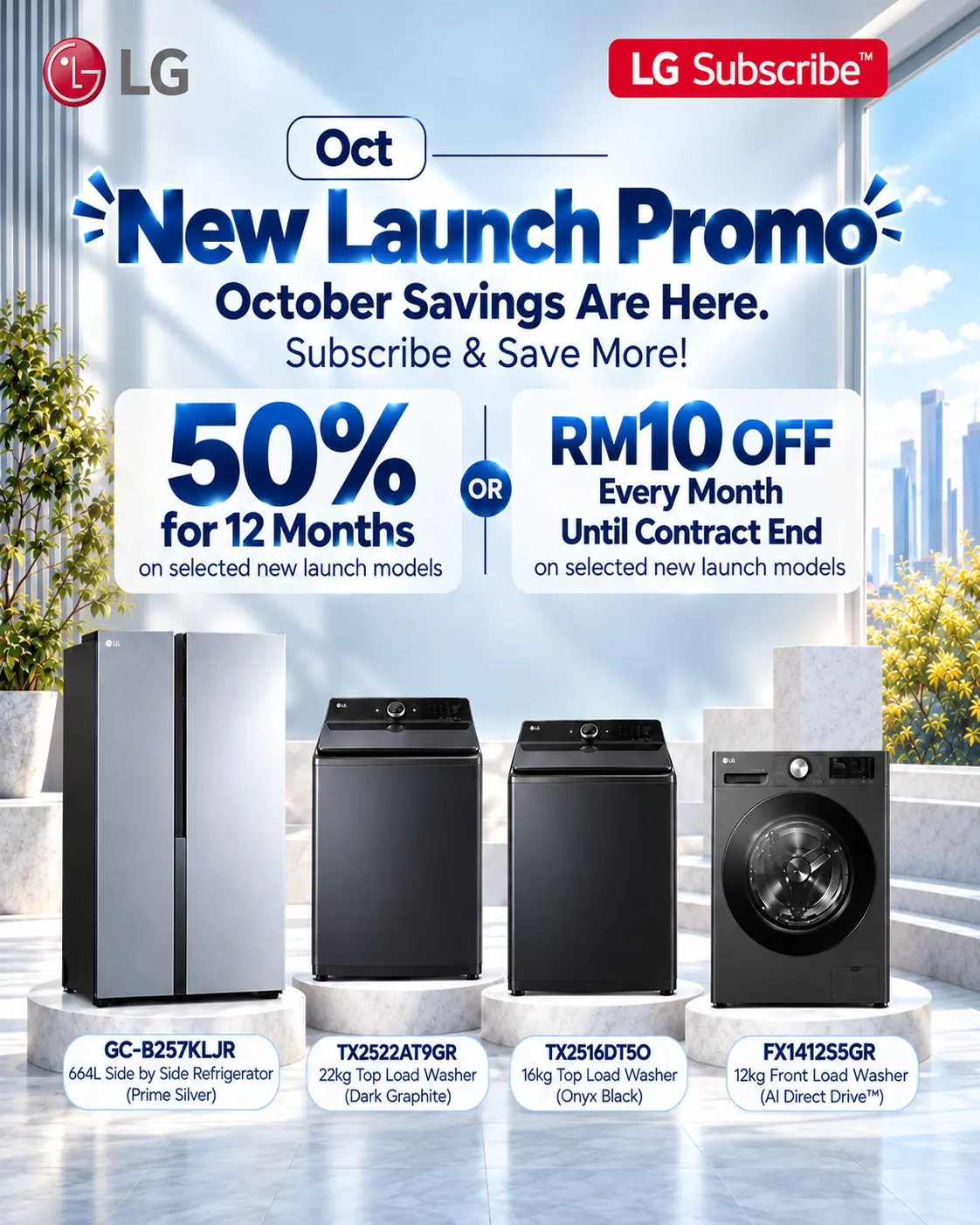 Oct New Launch Promo LG